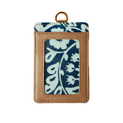 Batik Lanyard and Luggage Tag - Teal Ukir