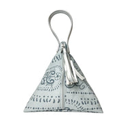 Ketupat Bag in grey Petola front facing photo 