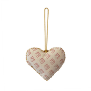 Heart Ornament (Reversible) - Coral Bunga - Batik Boutique