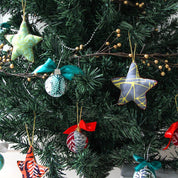 Heart Ornament (Reversible) - Coral Bunga - Batik Boutique