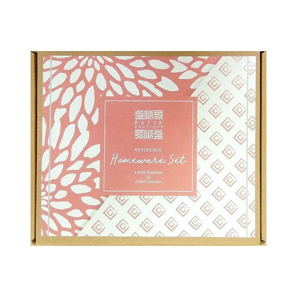 Homeware Gift Set (Reversible) - Coral Bunga - Batik Boutique