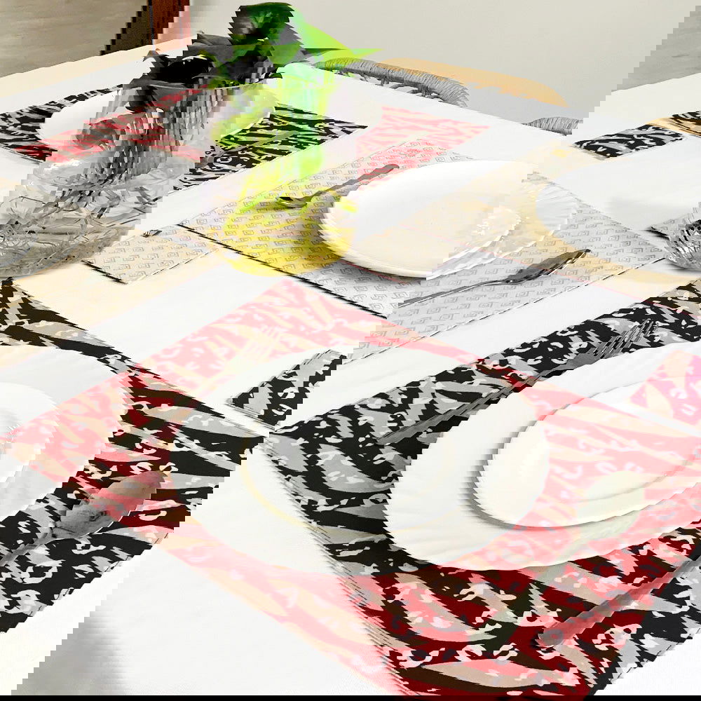 Homeware Gift Set (Reversible) - Crimson Tiger - Batik Boutique