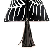 Ketupat Bag Black Fern tassel