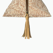 Ketupat Bag - Tan Nautical Fern - Batik Boutique