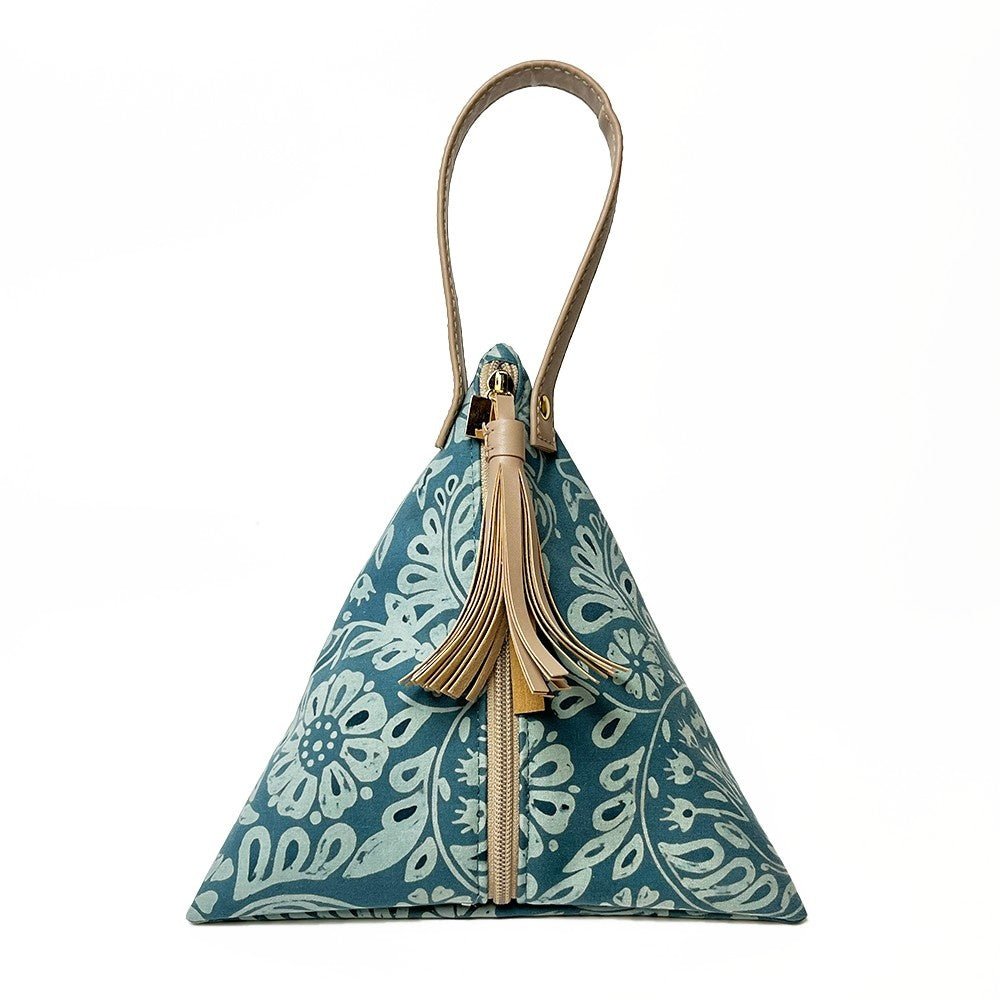 Ketupat bad in teal ukir 