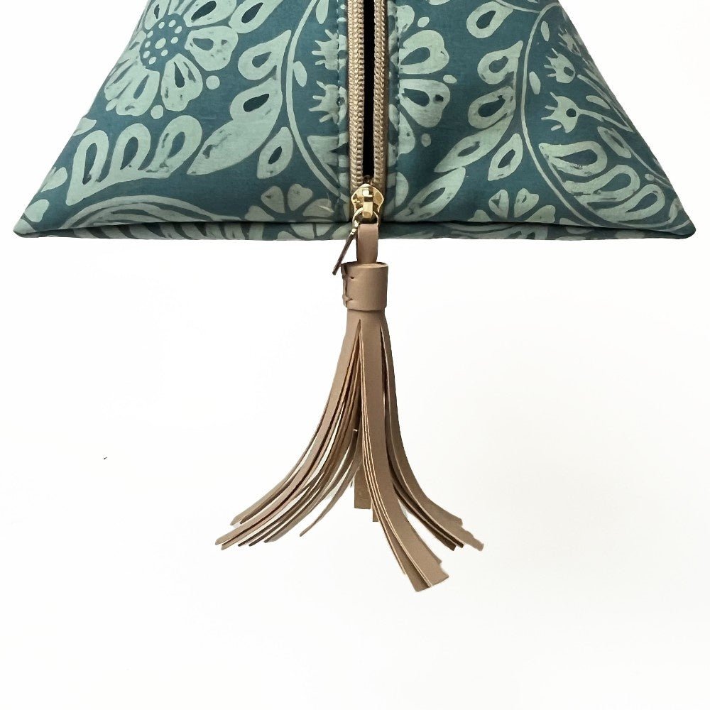 Ketupat bad in teal ukir 