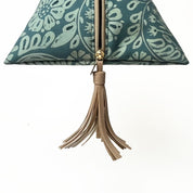 Ketupat bad in teal ukir 