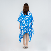 Batik Kimono - Blue Rimba
