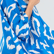 Batik Kimono - Blue Rimba