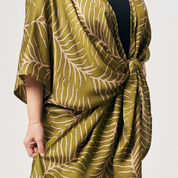 Batik Kimono - Moss Fern