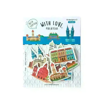 LOKA MADE Deco Sticker - With Love Malaysia Consignor