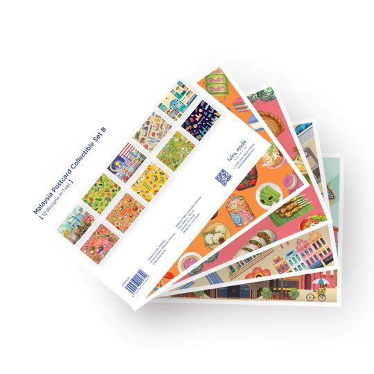 LOKA MADE Postcard - Collectible  Set B - Batik Boutique