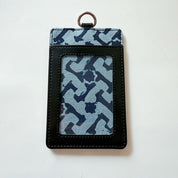 Batik Lanyard and Luggage Tag - Midnight Arabesque
