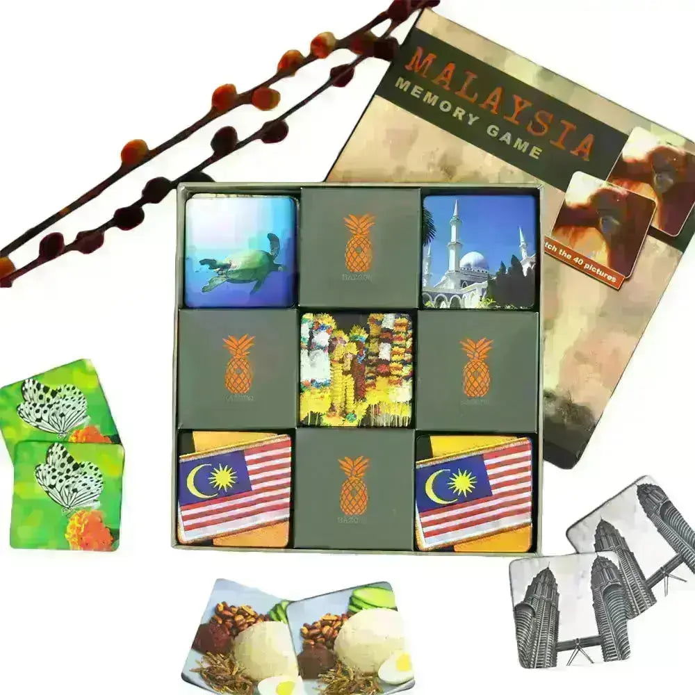 Malaysia Memory Game - Batik Boutique