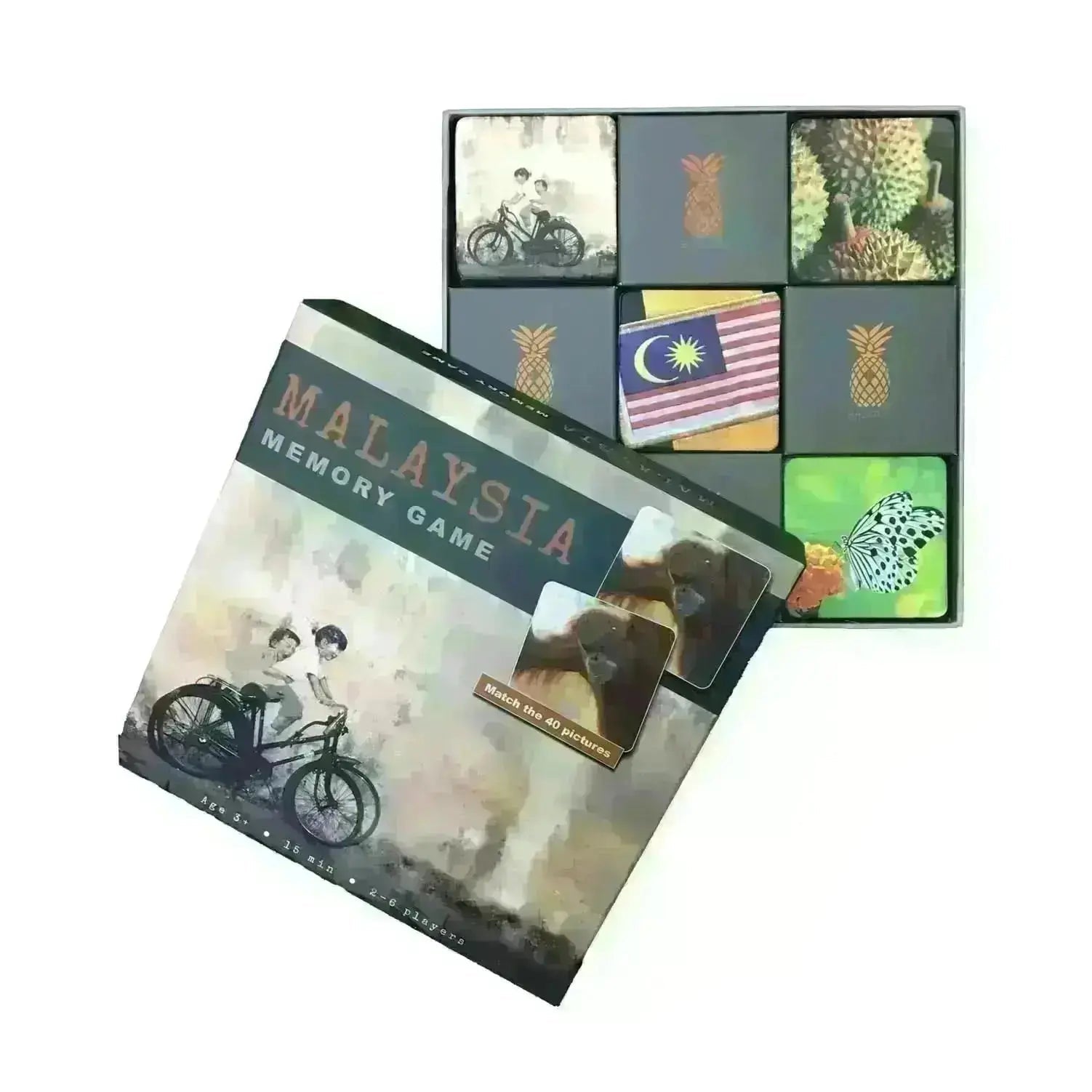 Malaysia Memory Game - Batik Boutique