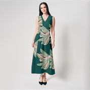 Batik Maxi Dress - Jungle Palmera