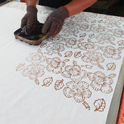 Men's Batik Classic Shirt - Jet Hibiscus
 artisan 