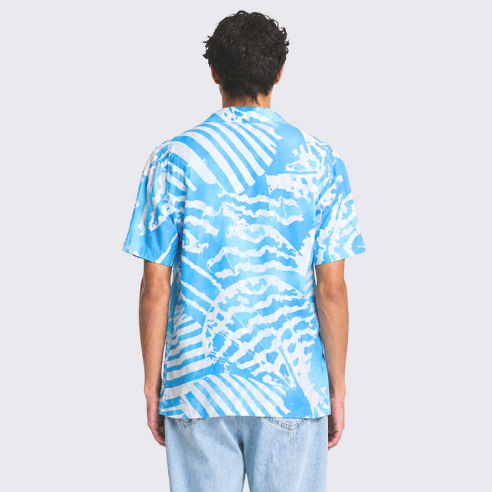 Men's Cuban Batik Shirt - Langit Tioman