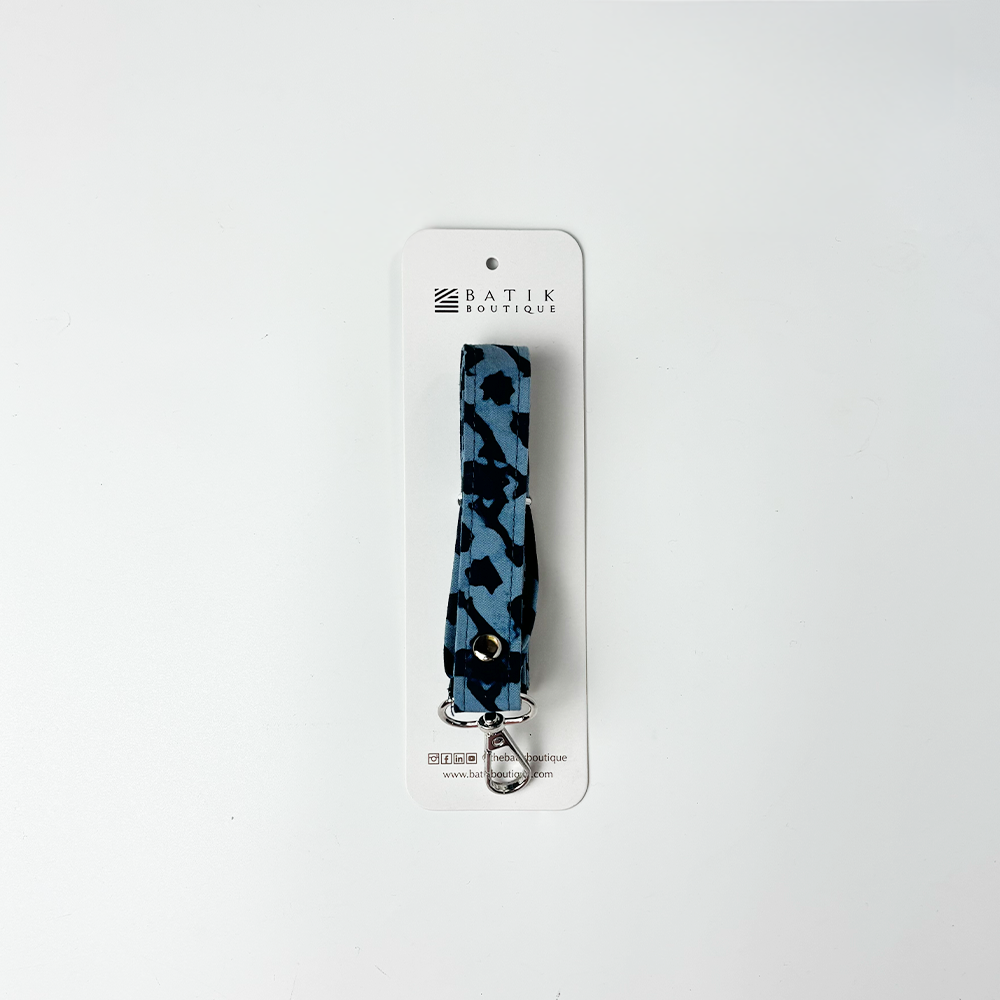 Batik Lanyard - Midnight Arabesque
