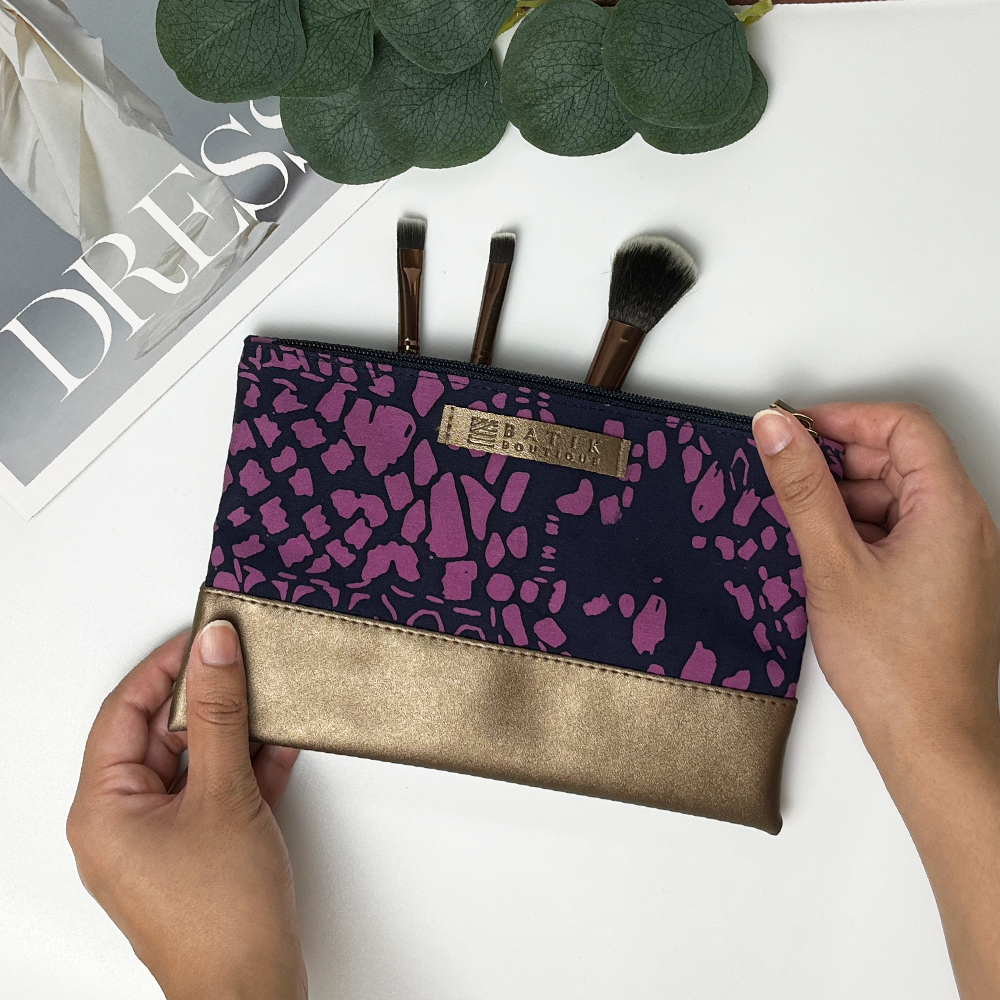 Organizer Gift Set - Purple Bintik - Batik Boutique