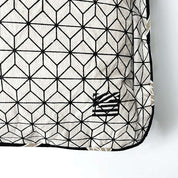 Batik Pillow Cover (Square) - Black Coconut zoom in on the Batik boutque  logo 