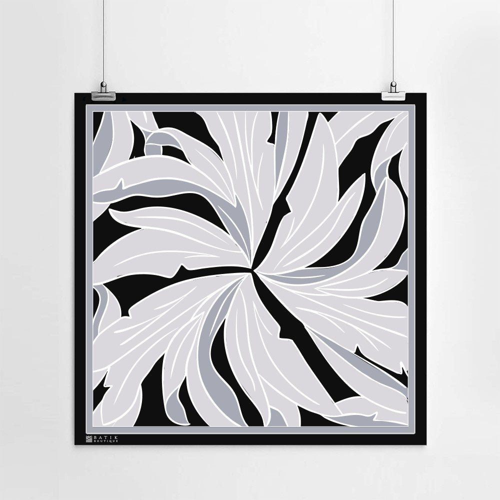 Batique boutique scarf in Starry palma 