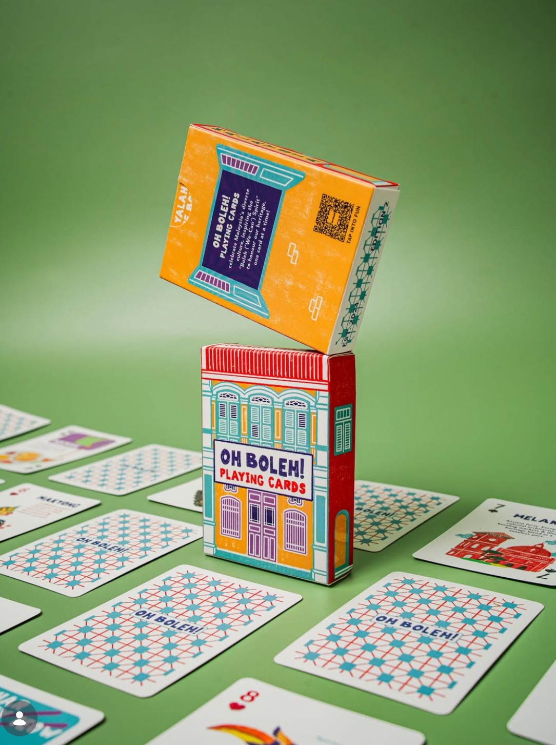 Oh Boleh! Malaysian Playing Cards - Nyonya House