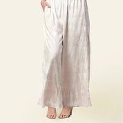 Shibori Wide Leg Trousers - Mangosteen - Batik Boutique