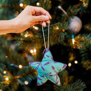 Star Ornament (Reversible) - Driftwood Spice - Batik Boutique