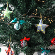 Star Ornament (Reversible) - Neon Sawit - Batik Boutique