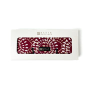 Batik Roll-Up Travel Pouch - Crimson Lunar