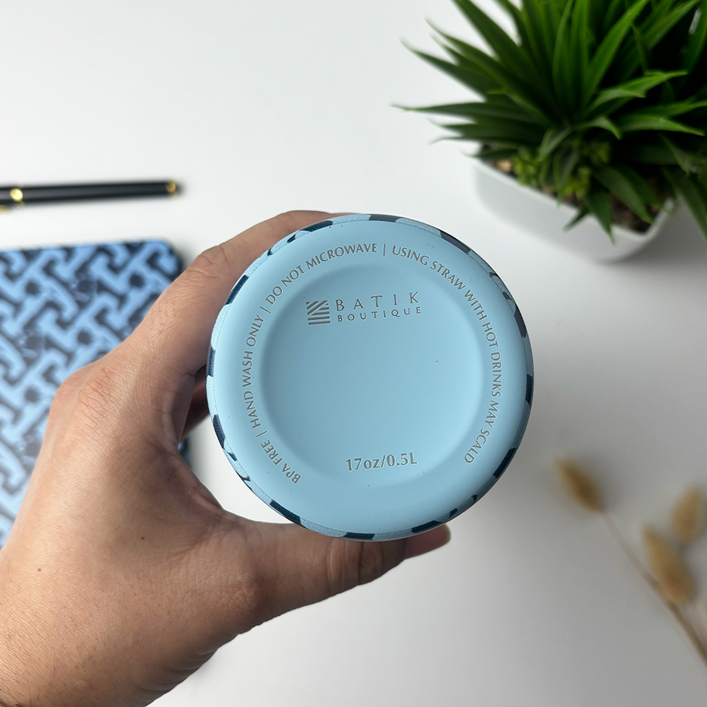 Stainless Steel Tumbler - Midnight Arabesque