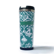 Tumbler - Turquoise Tikar - Batik Boutique