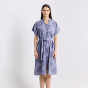 front view photo of the violet yuan dian dress 