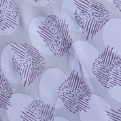 Batik Scarf (Silk Cotton) - Violet Yuan Dian