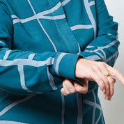 Women's Batik Shirt - Forest Green - Batik Boutique