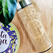 Wooden Tumbler - Kita Jaga Kita - Batik Boutique