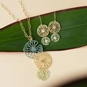 Embrace Jewellery -  Lily Pad Necklace