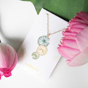 Embrace Jewellery -  Lily Pad Necklace