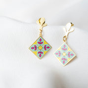 Embrace Jewellery - Peranakan Tile Earrings