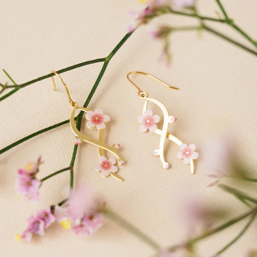 Embrace Jewellery - Plum Blossom Earrings