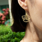 Embrace Jewellery - RAS Ginkgo Biloba Medium Earrings
