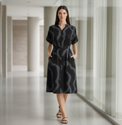 Batik Ayaz Dress - Jet Chain