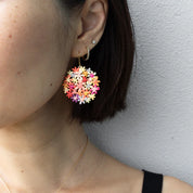 Embrace Jewellery - RAS Orange Bouquet Earrings