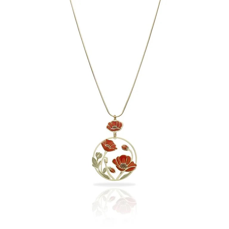 Embrace Jewellery -  Giverny Colourful Short Pendant Necklace