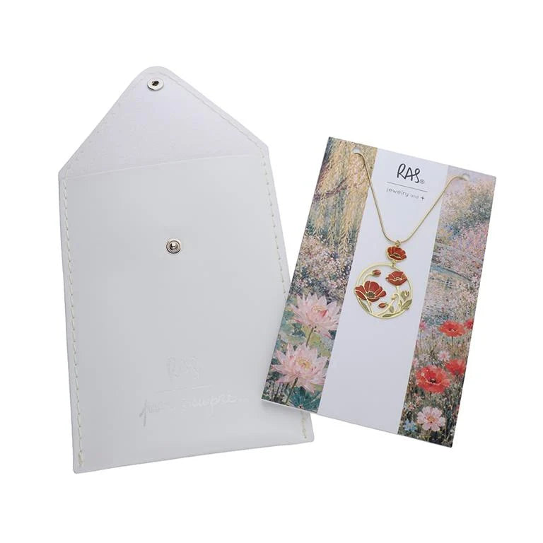 Embrace Jewellery -  Giverny Colourful Short Pendant Necklace