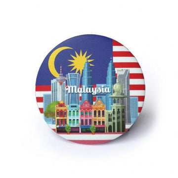 LOKA MADE Magnetic Badge - Malaysia Flag