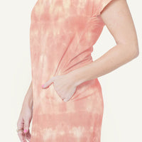 Batik_Boutique_Batik_Dress_Terracotta_Model3