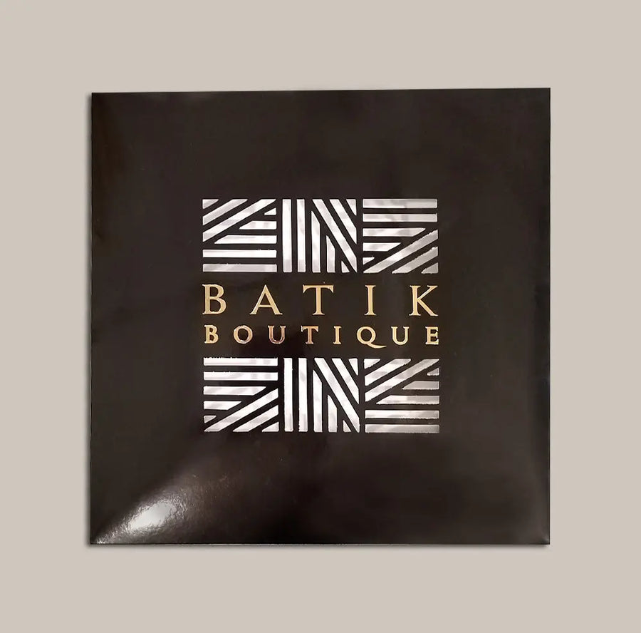 Batik Scarf (Silk Cotton) - Brushed Olive